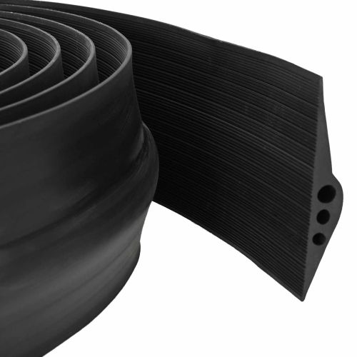 Уплътнение за Гаражна Под Черно 112 x 20 мм 12 м EPDM гума