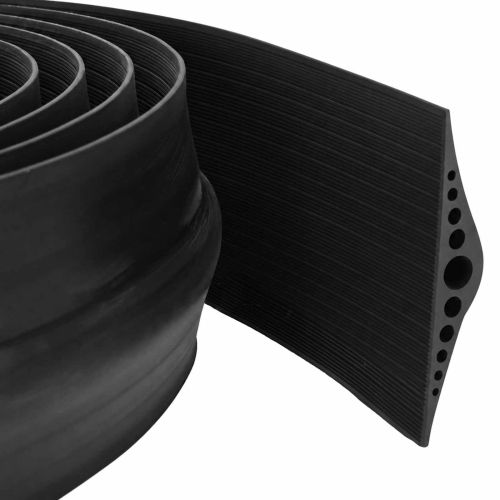 Уплътнение за Гаражна Под Черно 155 x 28 мм 10 м EPDM гума
