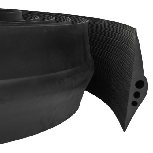 Уплътнение за Гаражна Под Черно 75 x 12 мм 4,5 м EPDM гума