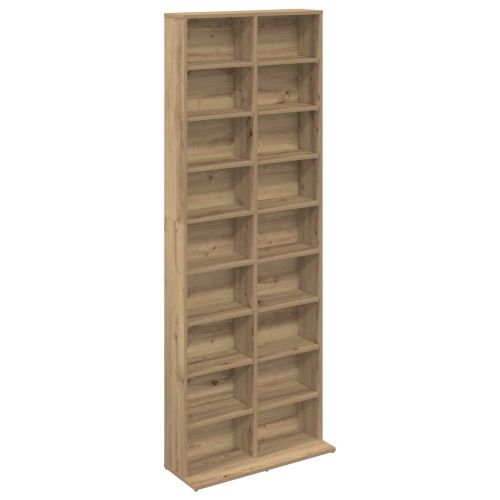 Кабинет за CD Дъб артизан 65 x 23,5 x 175 см