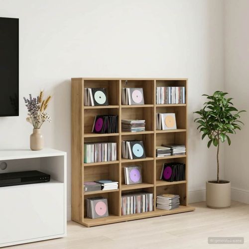 Кабинет за CD Дъб артизан 96 x 23,5 x 97,5 см