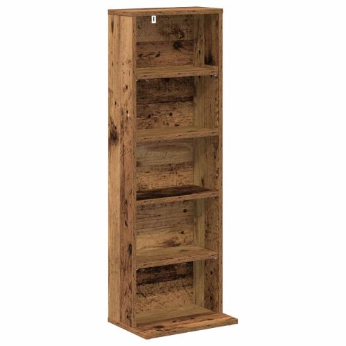 Кабинет за CD Старо дърво 33 x 23,5 x 97,5 см