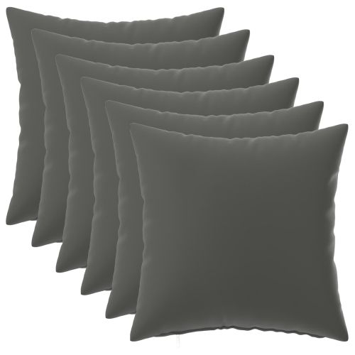 Калъфка за възглавница 6 pcs HEERLEN Антрацит 30 x 30 cm