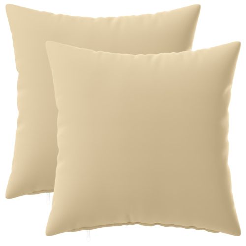 Калъфка за възглавница 2 pcs HEERLEN Бежово 30 x 30 cm