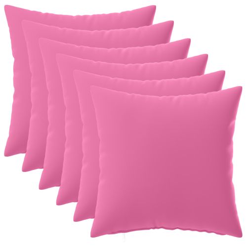 Калъфка за възглавница 6 pcs HEERLEN Розово 30 x 30 cm