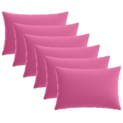 Калъфка за възглавница 6 pcs HEERLEN Розово 30 x 50 cm