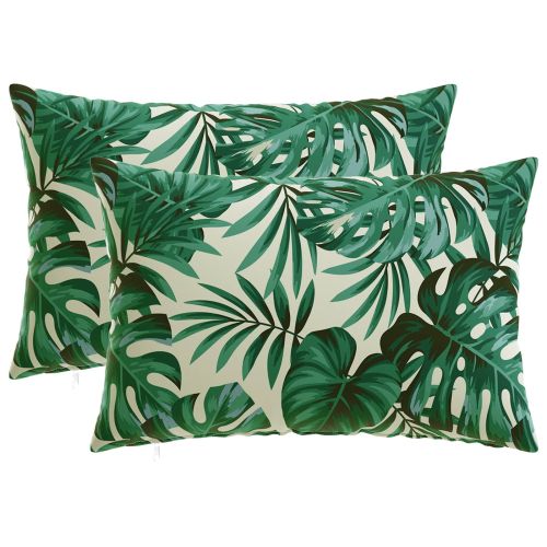 Калъфка за възглавница 2 pcs HEERLEN Мотив с листа 40 x 60 cm