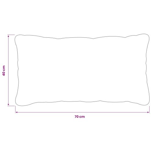 Калъфка за възглавница 2 pcs HEERLEN Многоцветен 40 x 70 cm