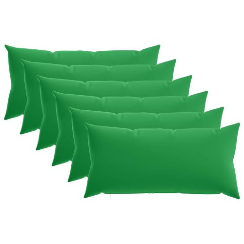 Калъфка за възглавница 6 pcs HEERLEN Зелено 40 x 70 cm