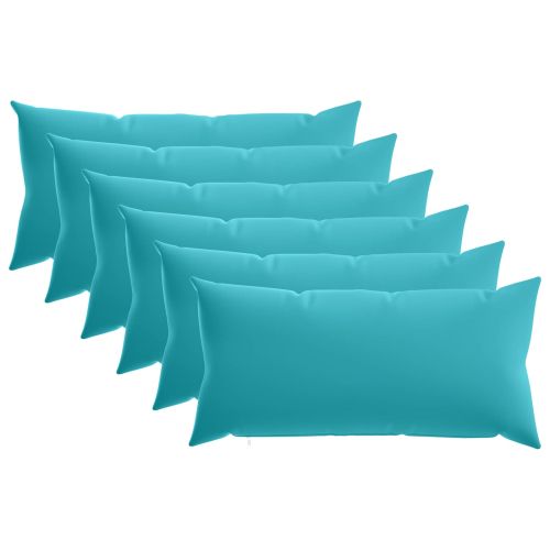 Калъфка за възглавница 6 pcs HEERLEN Тюркоаз 40 x 70 cm
