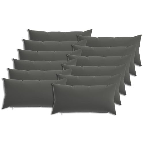 Калъфка за възглавница 12 pcs HEERLEN Антрацит 40 x 80 cm