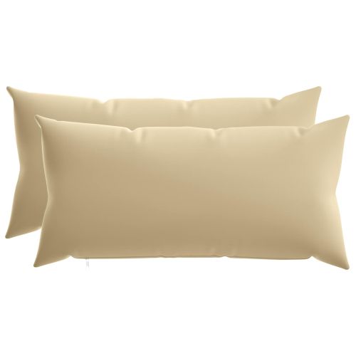Калъфка за възглавница 2 pcs HEERLEN Бежово 40 x 80 cm