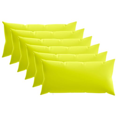Калъфка за възглавница 6 pcs HEERLEN Яркозелено. 40 x 80 cm