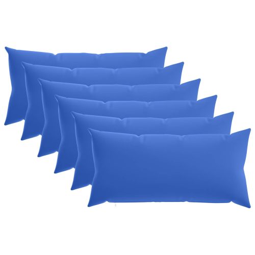 Калъфка за възглавница 6 pcs HEERLEN Кралско синьо 40 x 80 cm