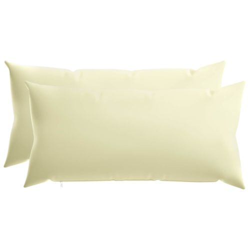Калъфка за възглавница 2 pcs HEERLEN Кремаво 40 x 80 cm