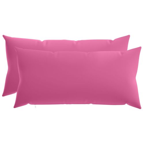Калъфка за възглавница 2 pcs HEERLEN Розово 40 x 80 cm