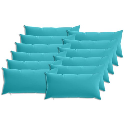 Калъфка за възглавница 12 pcs HEERLEN Тюркоаз 40 x 80 cm