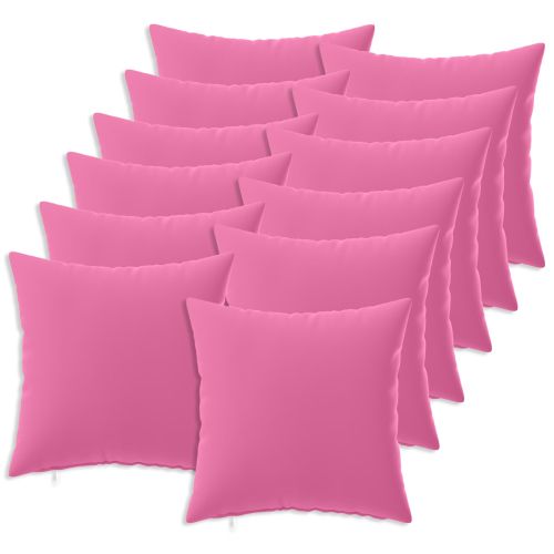 Калъфка за възглавница 12 pcs HEERLEN Розово 50 x 50 cm