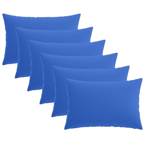Калъфка за възглавница 6 pcs HEERLEN Кралско синьо 50 x 75 cm