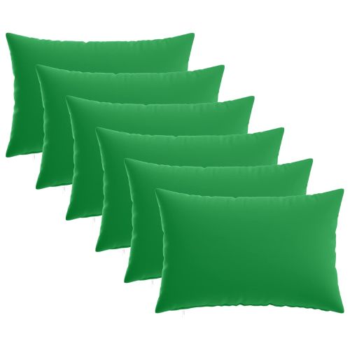 Калъфка за възглавница 6 pcs HEERLEN Зелено 50 x 75 cm