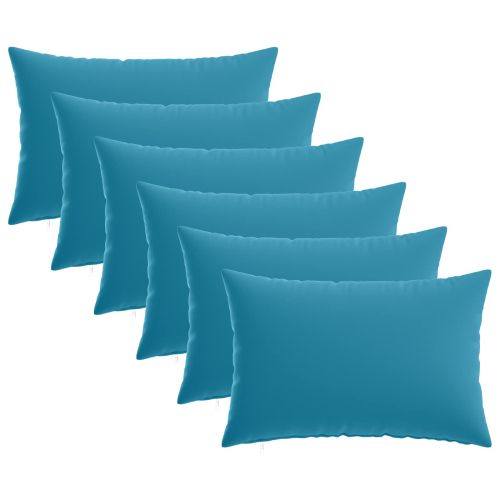 Калъфка за възглавница 6 pcs HEERLEN Светлосиньо 50 x 75 cm