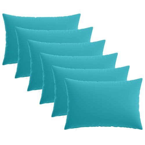 Калъфка за възглавница 6 pcs HEERLEN Тюркоаз 50 x 80 cm
