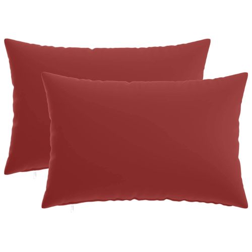 Калъфка за възглавница 2 pcs HEERLEN Виненочервен 50 x 80 cm