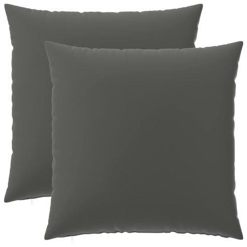 Калъфка за възглавница 2 pcs HEERLEN Антрацит 60 x 60 cm