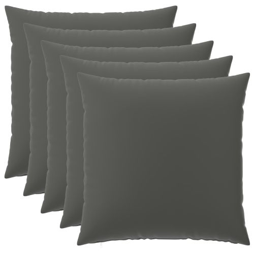 Калъфка за възглавница 6 pcs HEERLEN Антрацит 60 x 60 cm