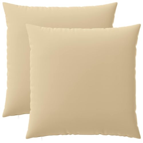 Калъфка за възглавница 2 pcs HEERLEN Бежово 60 x 60 cm