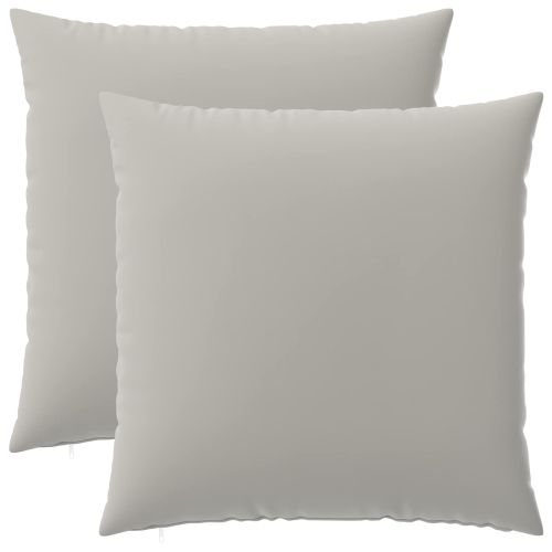 Калъфка за възглавница 2 pcs HEERLEN Сиво 60 x 60 cm Полиестер