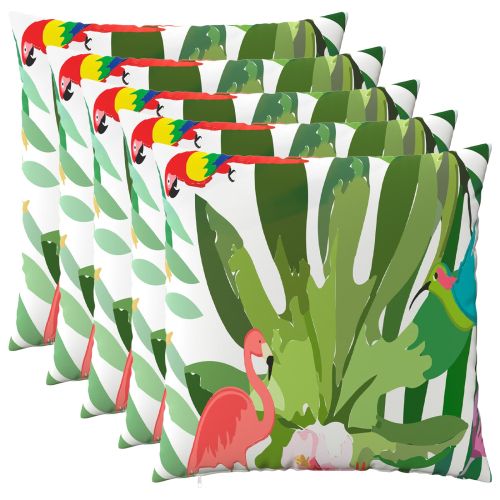 Калъфка за възглавница 6 pcs HEERLEN Многоцветен 80 x 80 cm