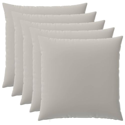 Калъфка за възглавница 6 pcs HEERLEN Сиво 80 x 80 cm Полиестер