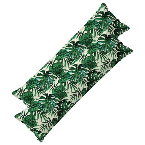 Калъфка за възглавница 2 бр. HOUTEN Мотив с листа 40 x 145 см
