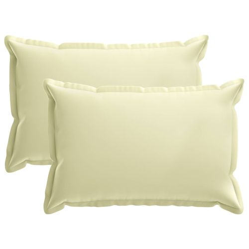Калъфка за възглавница 2 бр. HOUTEN Кремаво 40 x 60 cm