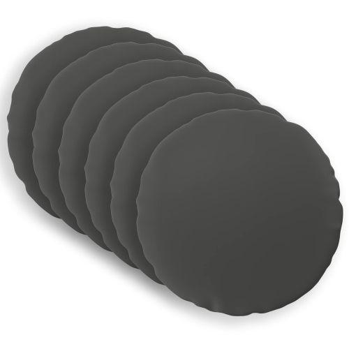 Калъфка за възглавница 6 pcs HEERLEN Антрацит Ø 30 cm Полиестер