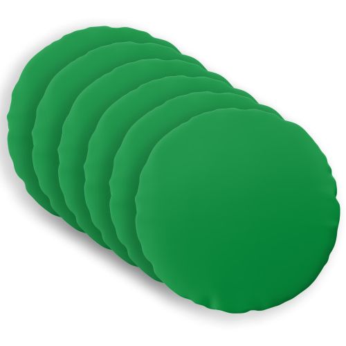 Калъфка за възглавница 6 pcs HEERLEN Зелено Ø 30 cm Полиестер