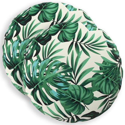 Калъфка за възглавница 2 pcs HEERLEN Мотив с листа Ø 30 cm