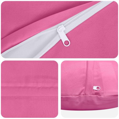 Калъфка за възглавница 2 pcs HEERLEN Розово Ø 30 cm Полиестер