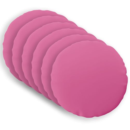 Калъфка за възглавница 6 pcs HEERLEN Розово Ø 50 cm Полиестер