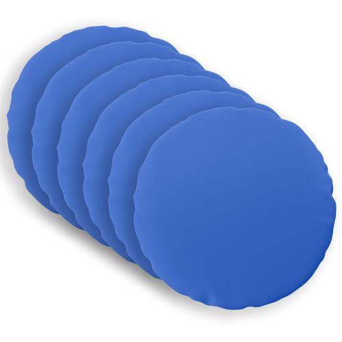 Калъфка за възглавница 6 pcs HEERLEN Кралско синьо Ø 60 cm