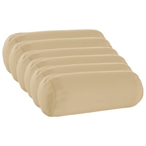 Калъфка за възглавница 6 pcs HEERLEN Бежово Ø 15 x 40 см