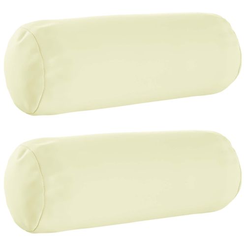 Калъфка за възглавница 2 pcs HEERLEN Кремаво Ø 15 x 40 см