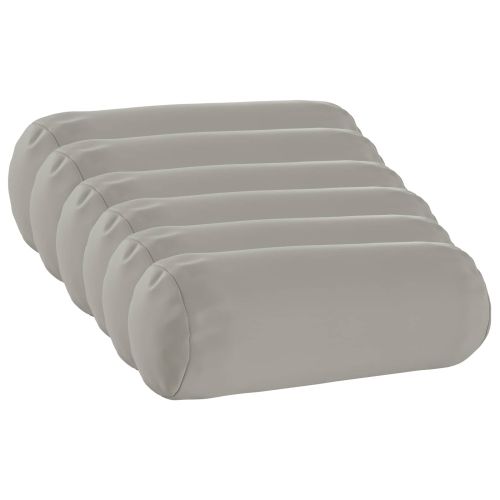 Калъфка за възглавница 6 pcs HEERLEN Сиво Ø 15 x 40 см