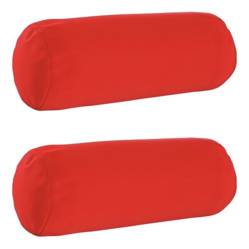 Калъфка за възглавница 2 pcs HEERLEN Червено Ø 15 x 40 см