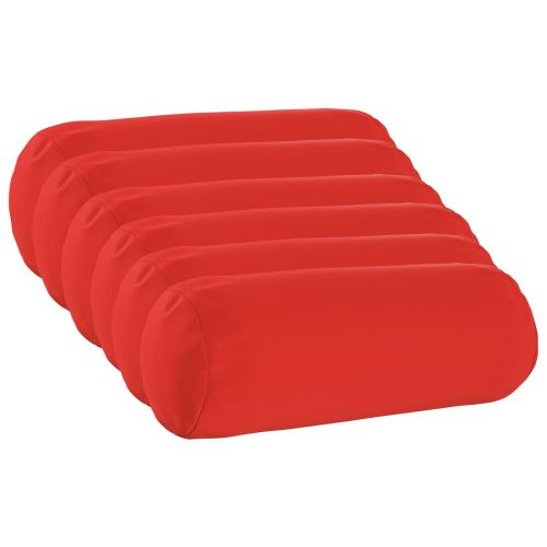 Калъфка за възглавница 6 pcs HEERLEN Червено Ø 15 x 40 см