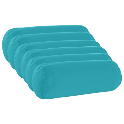 Калъфка за възглавница 6 pcs HEERLEN Тюркоаз Ø 15 x 40 см