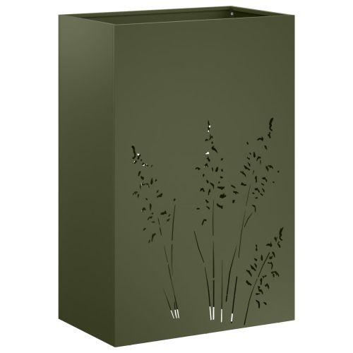 Градинска саксия Маслиненозелено 50 x 30 x 75 см