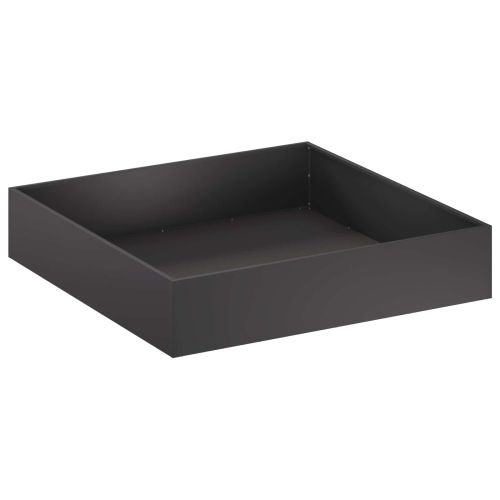 Градинска саксия Черно 100 x 100 x 20 cm