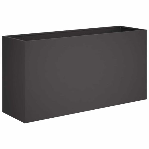 Градинска саксия Черно 100 x 30 x 40 см